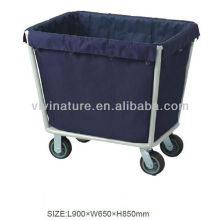 Canvas Material Hotel Laundry Storage Bags with wheels
